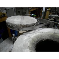Gaskippofen HINDENLANG für Bronze, 750 kg
